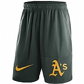 Men's Oakland Athletics Nike Green Dry Fly Shorts FengYun,baseball caps,new era cap wholesale,wholesale hats